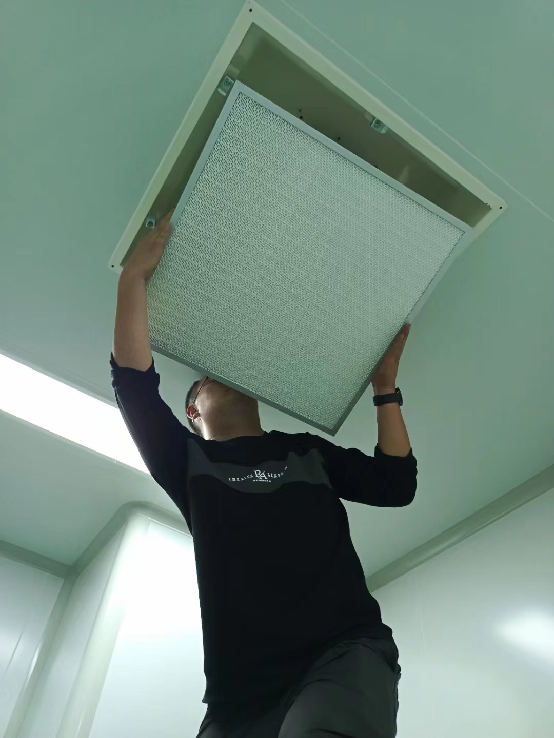 高效過濾器安裝 高效過濾器安裝