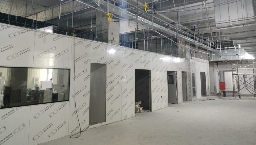 上海凈化車間裝修施工圖片 上海凈化車間裝修施工圖片