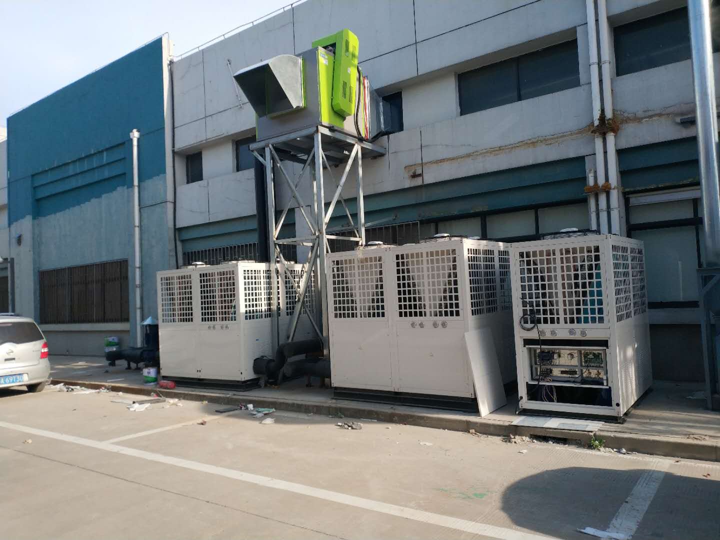 凈化車(chē)間空調(diào)外機(jī)圖片 凈化車(chē)間空調(diào)外機(jī)圖片