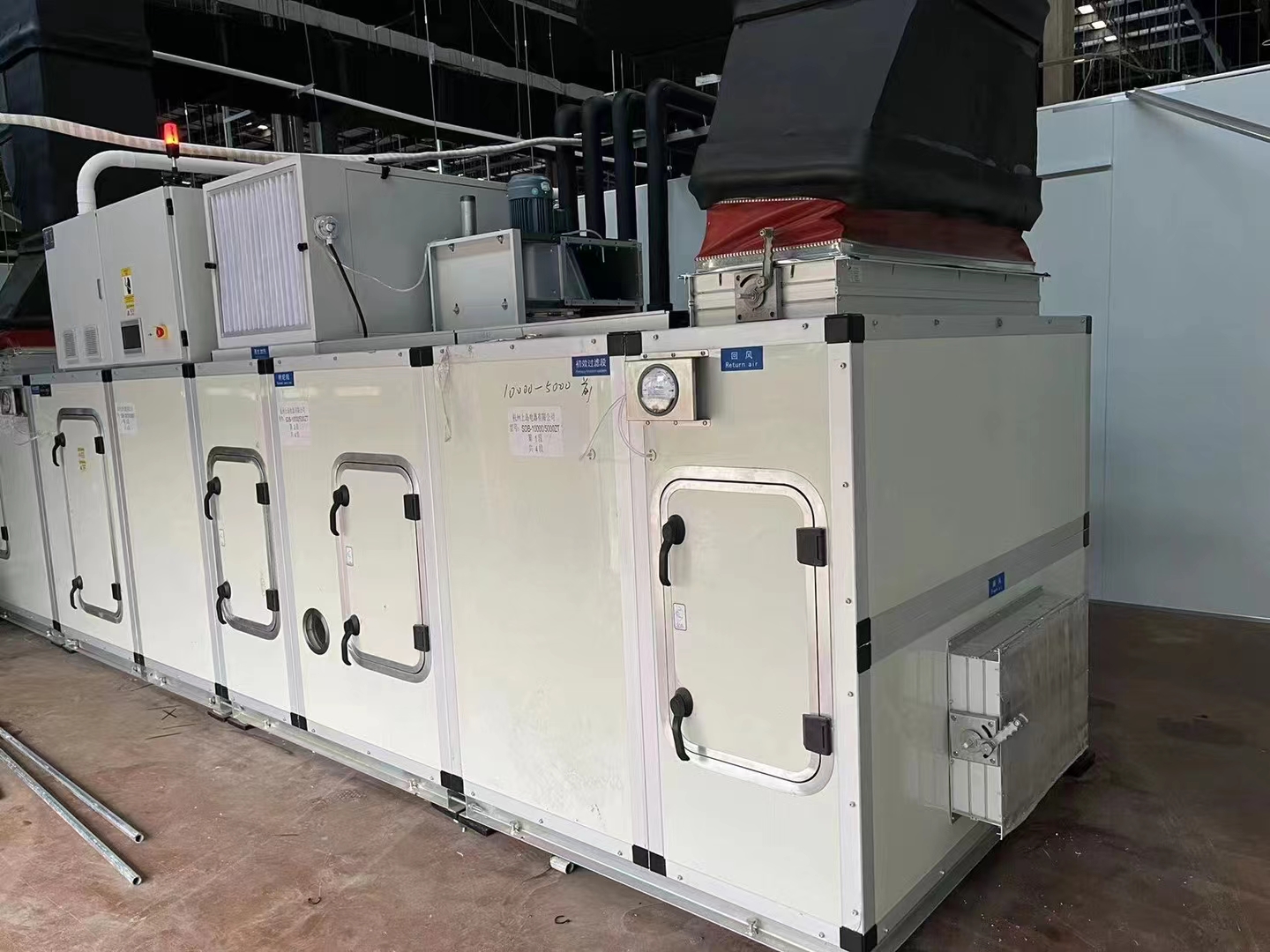 凈化空調系統安裝圖片 凈化空調系統安裝圖片