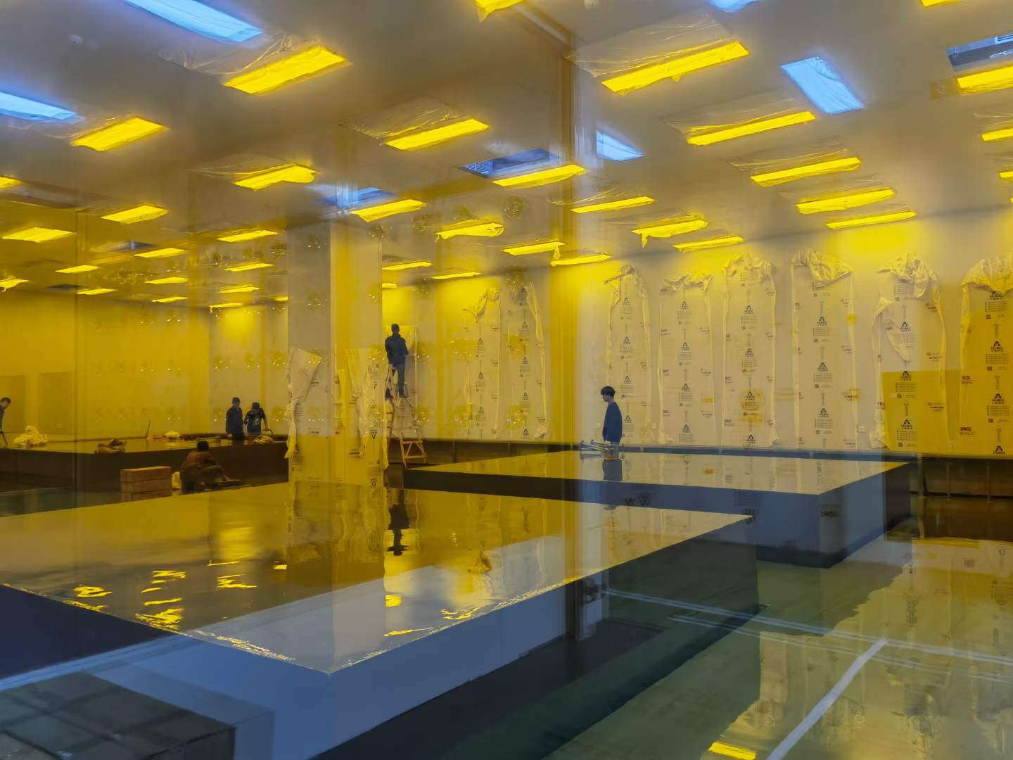 千級潔凈室裝修施工圖片 千級潔凈室裝修施工圖片