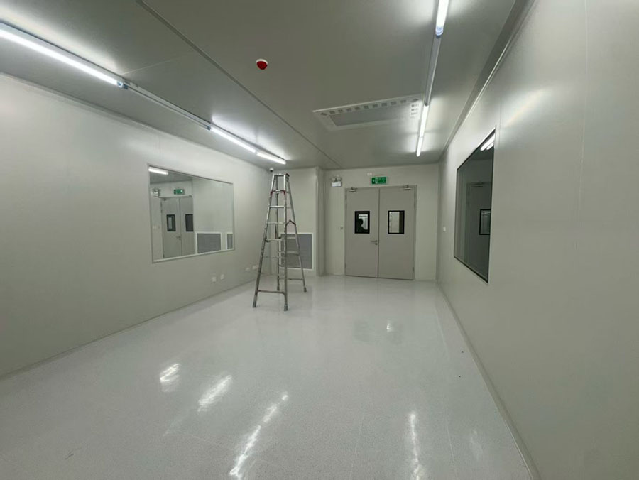 十萬(wàn)級(jí)潔凈區(qū)裝修施工圖片 十萬(wàn)級(jí)潔凈區(qū)裝修施工圖片